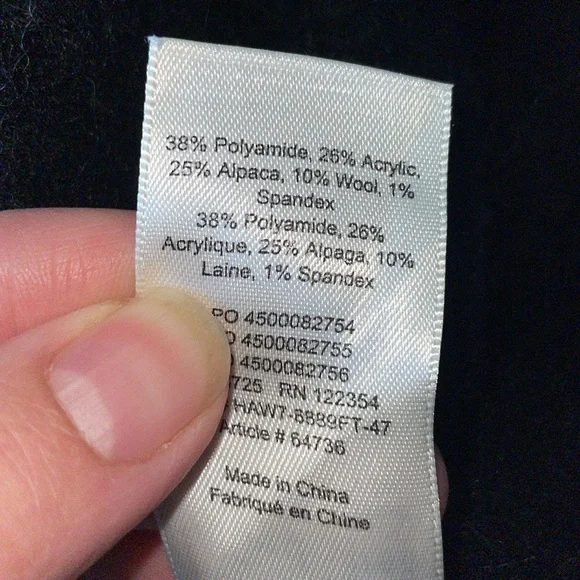 Wilfred Free Cipriana neutral colorblock alpaca wool blend sweater dress - Picture 6 of 14